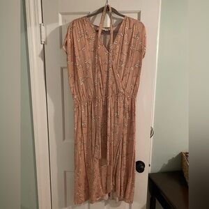 Ava and Viv Faux Wrap Dress